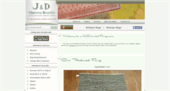 Desktop Screenshot of jdorientalrugs.com